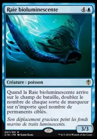 Commander 2016 - Raie bioluminescente
