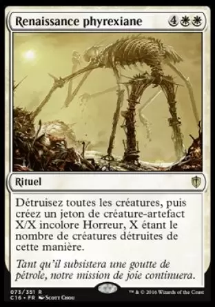 Commander 2016 - Renaissance phyrexiane