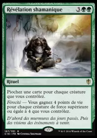 Commander 2016 - Révélation shamanique