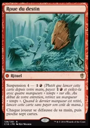 Commander 2016 - Roue du destin