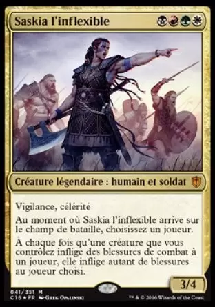 Commander 2016 - Saskia l\'inflexible