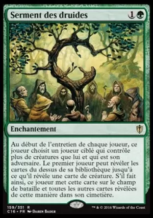 Commander 2016 - Serment des druides