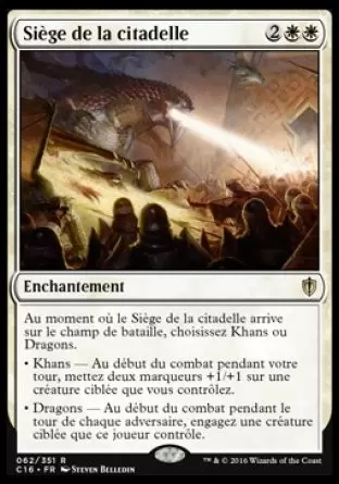 Commander 2016 - Siège de la citadelle