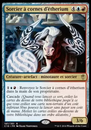 Commander 2016 - Sorcier à cornes d\'étherium