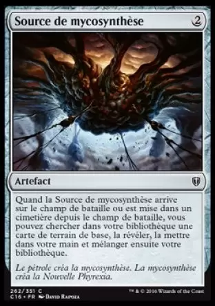 Commander 2016 - Source de mycosynthèse