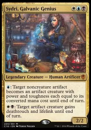 Commander 2016 - Sydri, génie galvanique