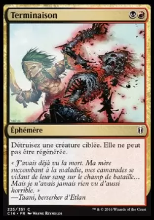 Commander 2016 - Terminaison