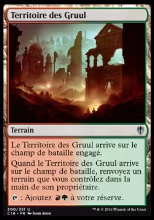 Commander 2016 - Territoire des Gruul