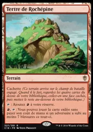Commander 2016 - Tertre de Rochépine