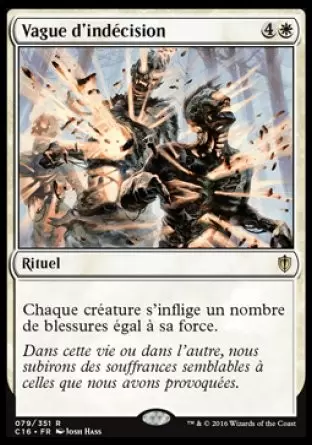 Commander 2016 - Vague d\'indécision