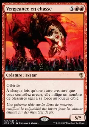 Commander 2016 - Vengeance en chasse