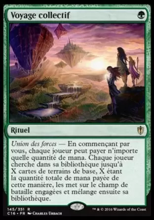 Commander 2016 - Voyage collectif
