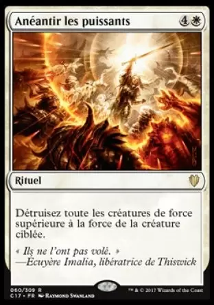 Commander 2017 - Anéantir les puissants