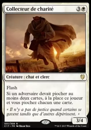 Commander 2017 - Collecteur de charité