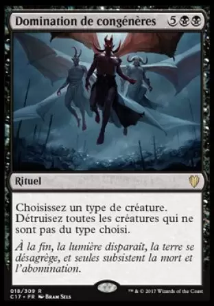 Commander 2017 - Domination de congénères