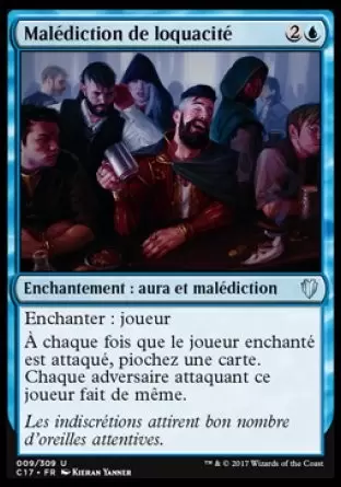 Commander 2017 - Malédiction de loquacité