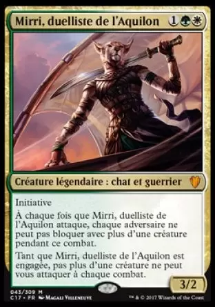 Commander 2017 - Mirri, duelliste de l\'Aquilon