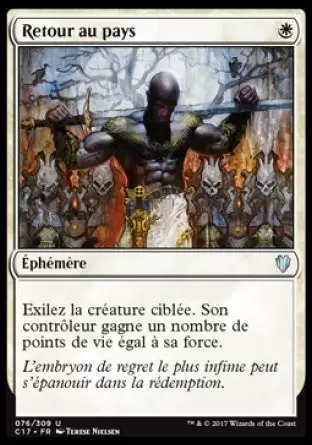 Commander 2017 - Retour au pays