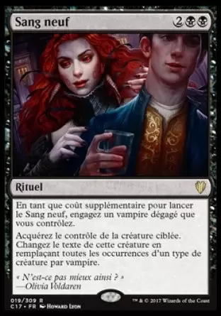 Commander 2017 - Sang neuf