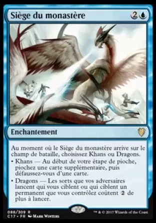 Commander 2017 - Siège du monastère
