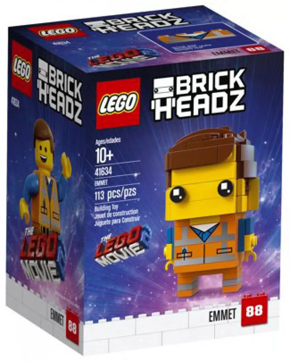 88 - Emmet - LEGO BrickHeadz set 41634
