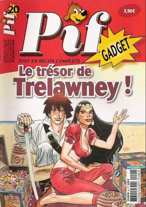 Pif Gadget - 2ème série - Le trésor de Trelawney !