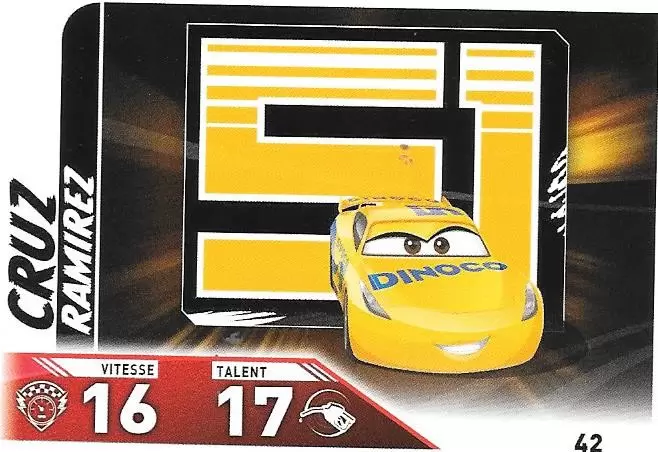 Cartes TOPPS Cars 3 - \