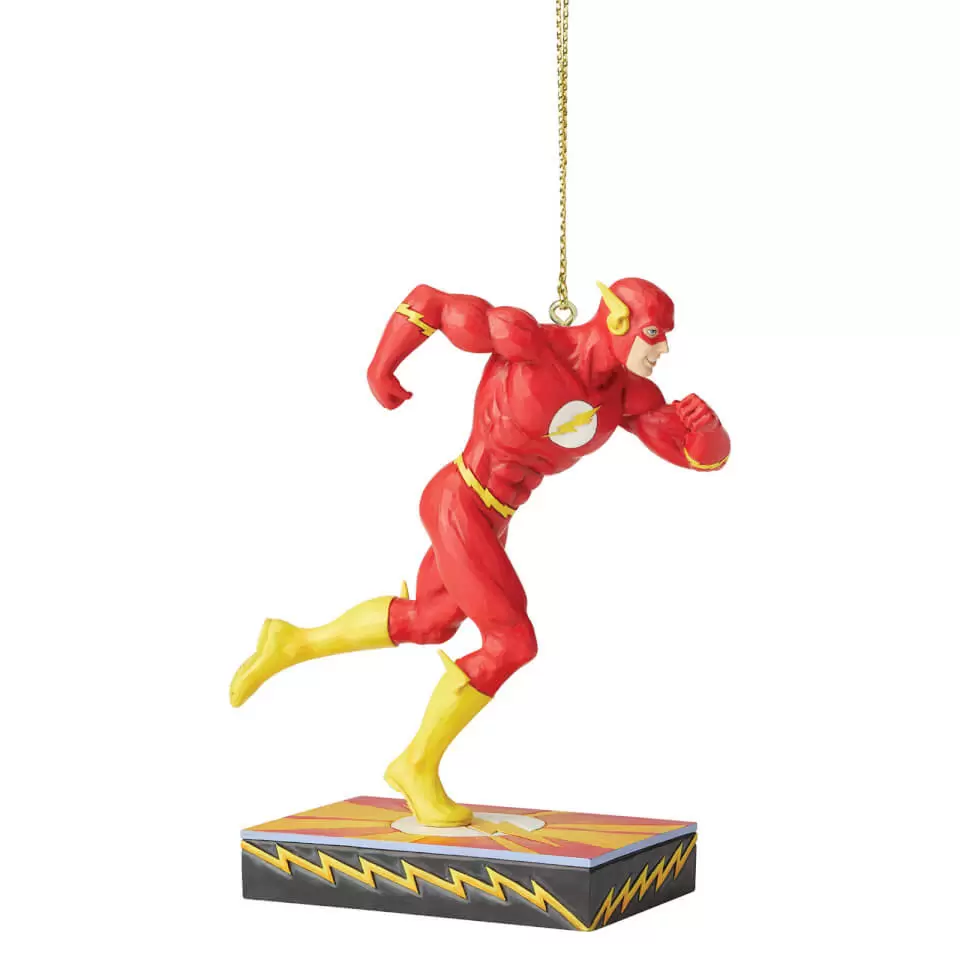 The Flash Silver Age Ornament - DC Comics - Jim Shore figurine