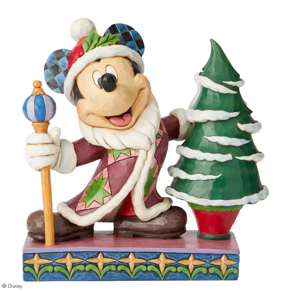 Disney Traditions by Jim Shore - Jolly Ol’ St. Mick (Mickey Mouse Father Christmas)