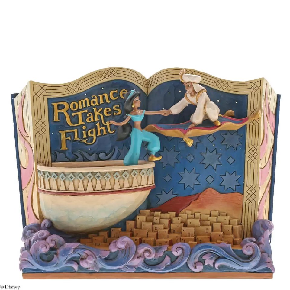 Disney Traditions by Jim Shore - Romance Takes Flight (Storybook Aladdin)
