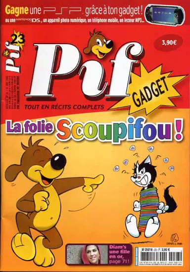 Pif Gadget - 2ème série - La folie Scoupifou !