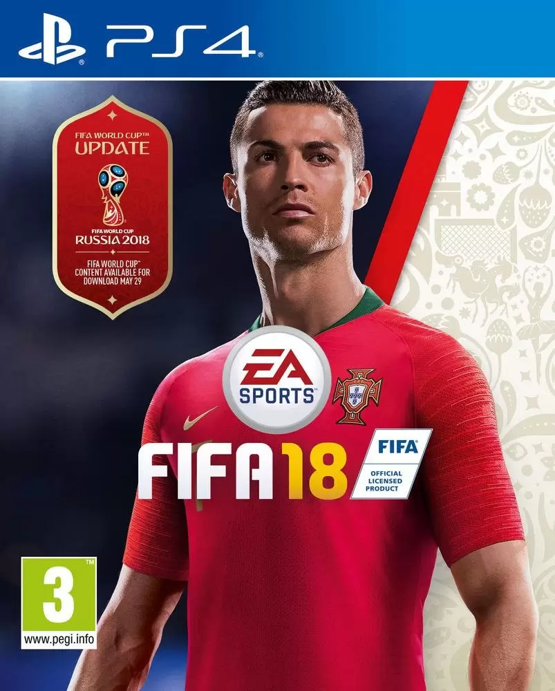 Jeux PS4 - FIFA 18 (World Cup)