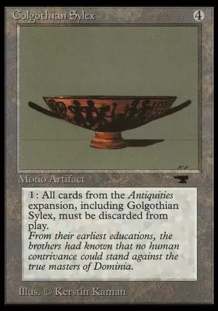 Antiquities - Golgothian Sylex