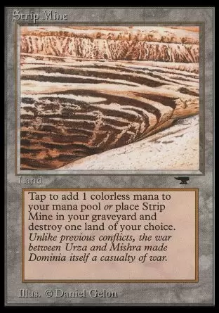 Antiquities - Mine des morts-terrains