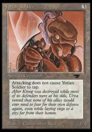 Antiquities - Soldat yotien