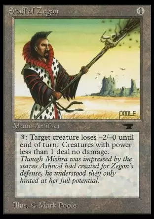 Antiquities - Staff of Zegon