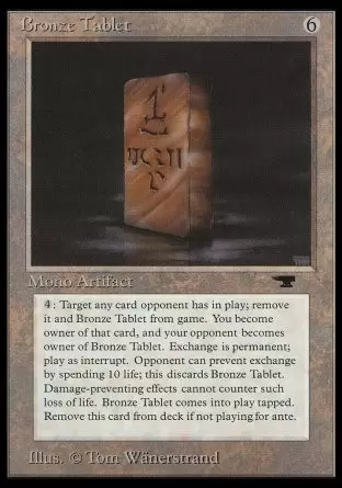 Antiquities - Tablette de bronze