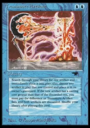 Antiquities - Transmute Artifact