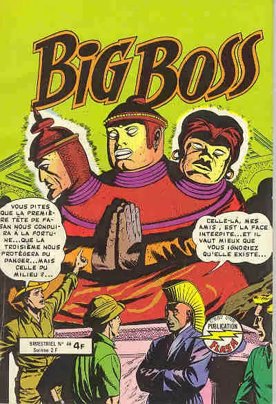 Big Boss - 2ème série (Collection Cosmos/Flash) - L\'énigme du satellite étranger