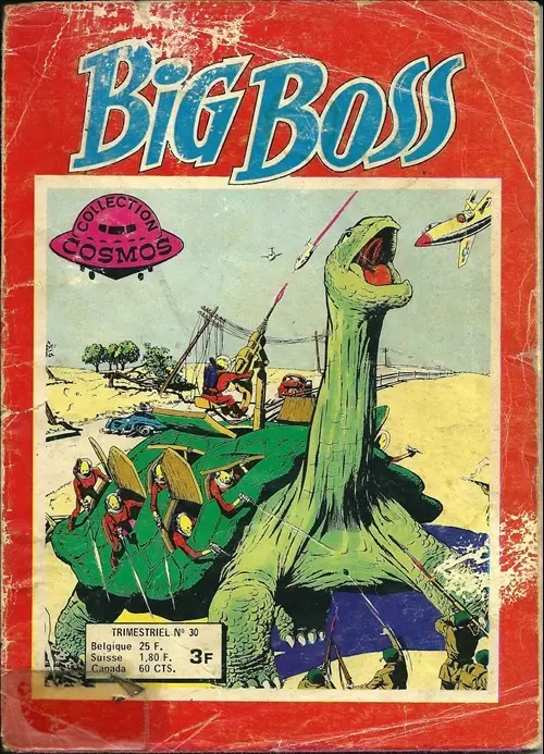 Big Boss - 2ème série (Collection Cosmos/Flash) - Les hommes tortues de l\'espace