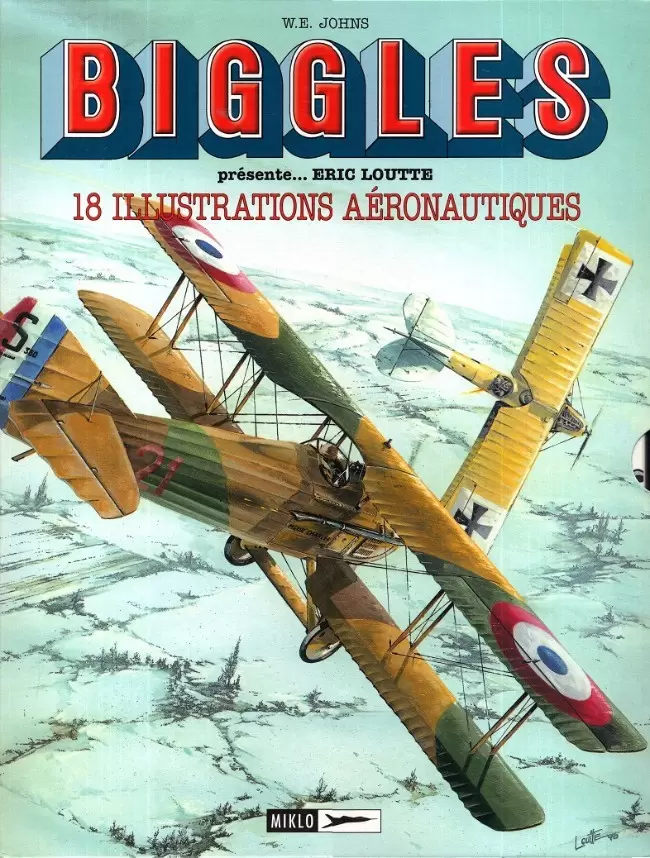 Biggles présente... - 18 illustrations aéronautiques