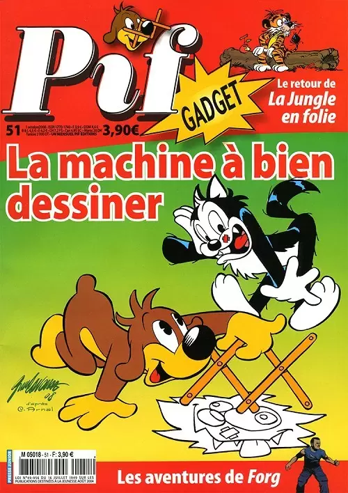 Pif Gadget - 2ème série - La machine à bien dessiner