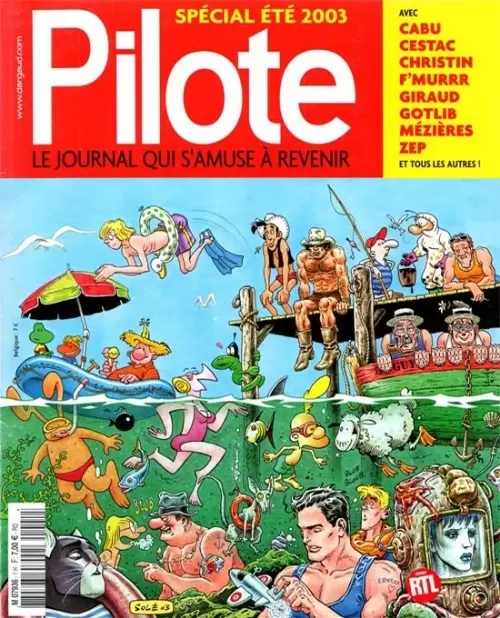 Pilote (Le journal qui s\'amuse à revenir) - Spécial Été 2003
