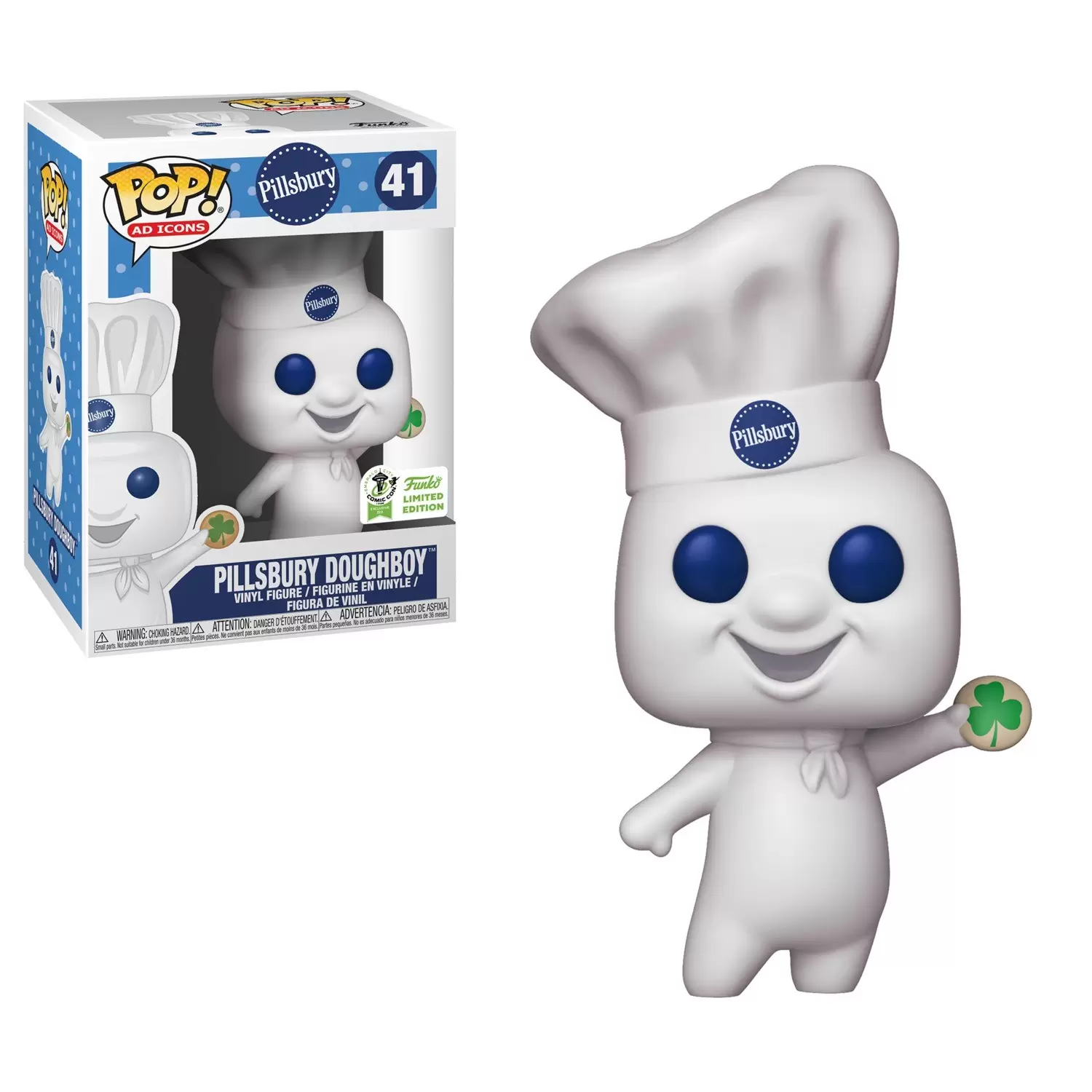 POP! Ad Icons - Pillsbury - Pillsbury Doughboy with Shamrock