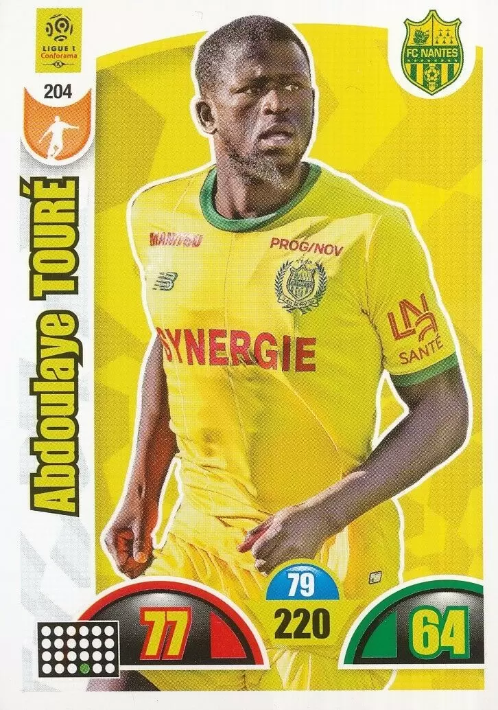 Adrenalyn XL : 2018-2019 (France) - Abdoulaye Touré - FC Nantes