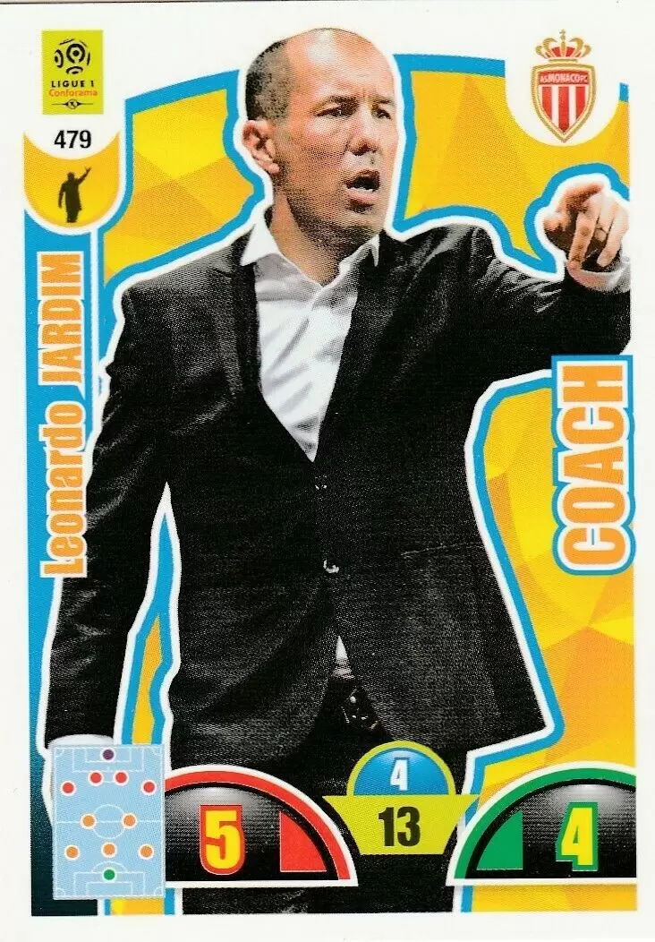 Adrenalyn XL : 2018-2019 (France) - Leonardo Jardim - AS Monaco
