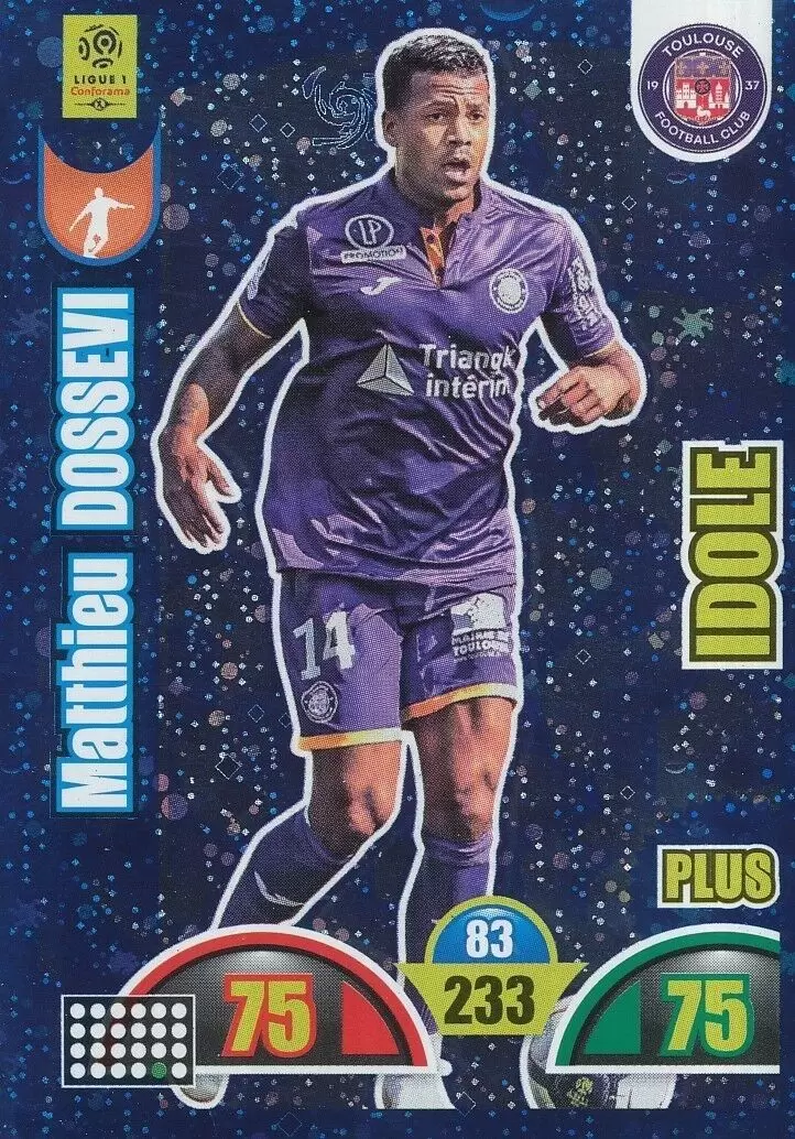 Adrenalyn XL : 2018-2019 (France) - Matthieu Dossevi - Toulouse FC