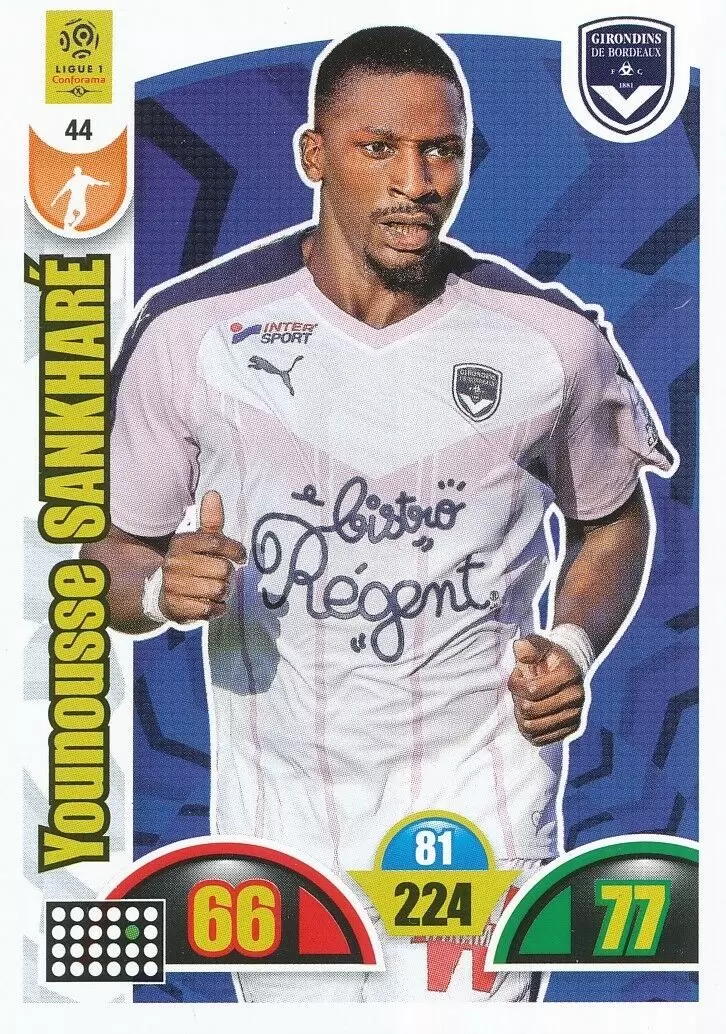 Adrenalyn XL : 2018-2019 (France) - Younousse Sankharé - FC Girondins de Bordeaux