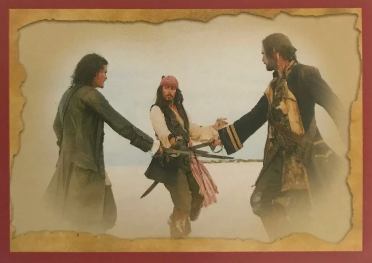 Pirates des Caraïbes 3 - Jusqu\'au Bout du monde - Jack Sparrow  -  William Turner  -  James Norrington