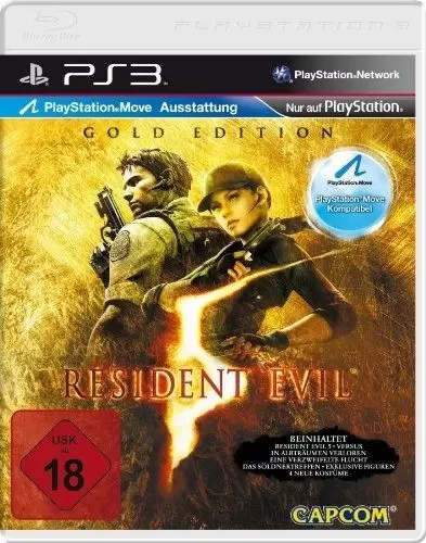PS3 Games - Resident Evil 5 Gold Edition